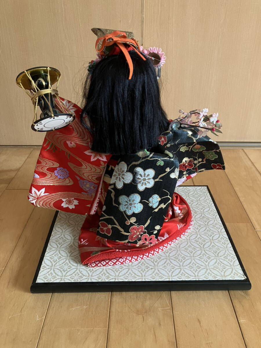 日本人形 ひな人形 アンティーク 着物 昭和レトロ 当時物_画像9