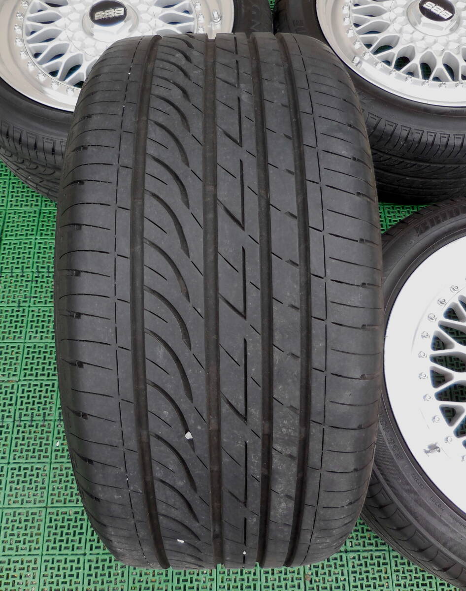 ■自動車用品■BBS RS ホイール＆タイヤ 4本セット レンチ付 ５穴114.3 8J×17+43 9J×17+40 レグノＧＲ-9000 235/45-17 255/40-17の画像10