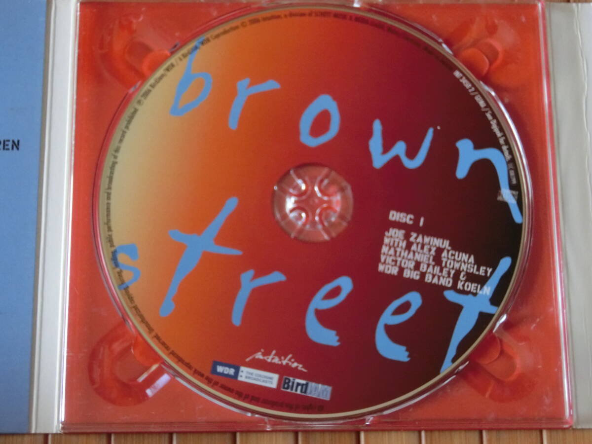 希少盤！ JOE ZAWINUL / BROWN STREET ２ＣＤ デジパックの画像4