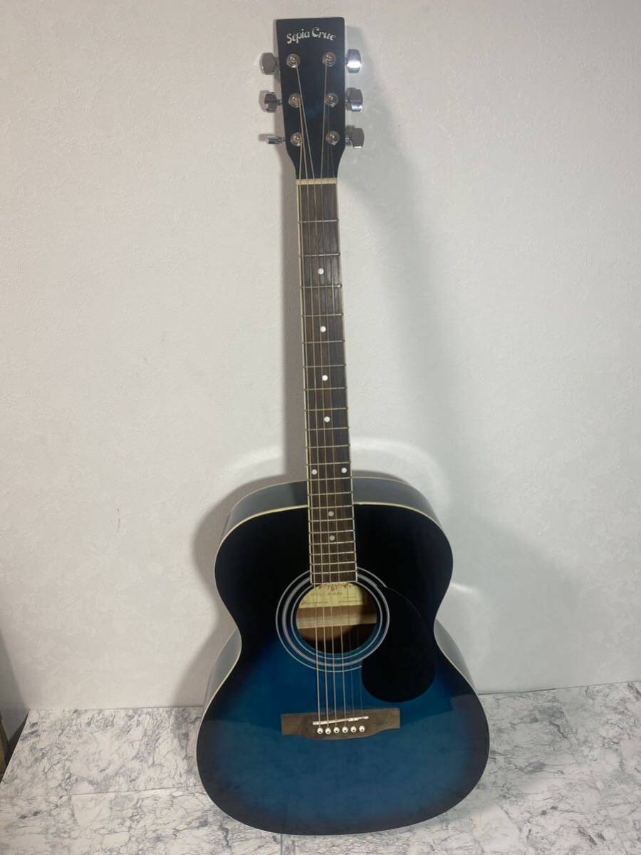 j574k Sepia Crue セピアクルー アコースティックギター FG-10 BLSの画像1