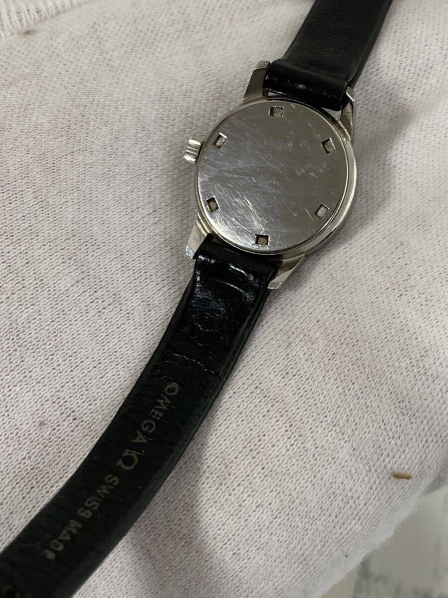 j668 OMEGA オメガ ジュネーブ 手巻き レディース腕時計 稼働品の画像4