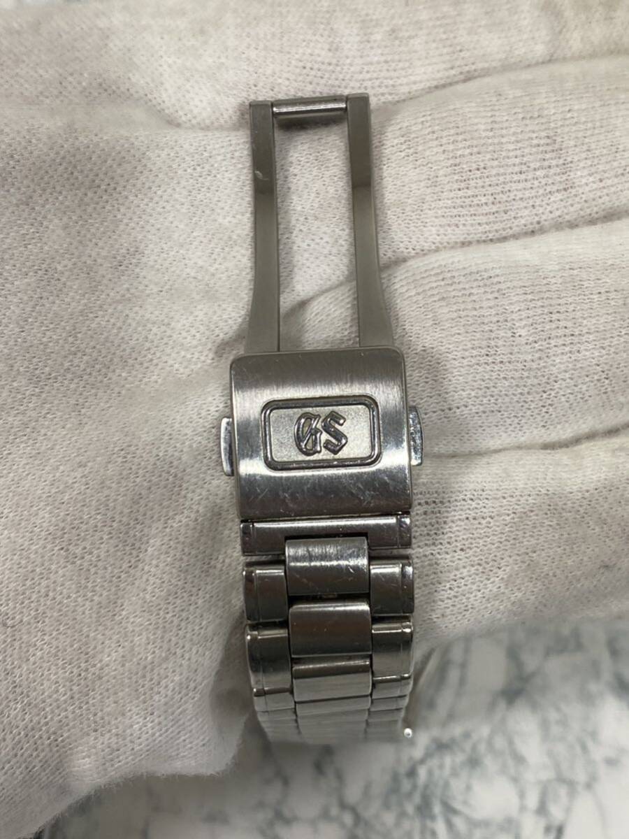 j680 GRAND SEIKO 腕時計 9F62-0AB0 グランドセイコー クオーツ GS メンズ 不動の画像6