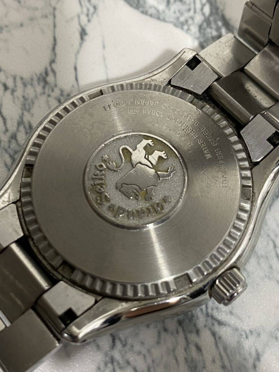 j680 GRAND SEIKO 腕時計 9F62-0AB0 グランドセイコー クオーツ GS メンズ 不動の画像5