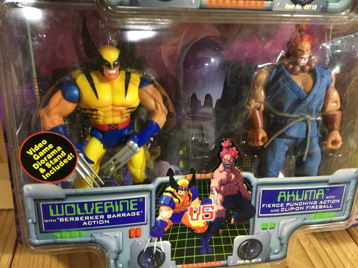 ☆X-MEN vs STREET FIGHTER フィギュア 5種 12体 6セット ☆X-MEN vs STREET FIGHTER フィギュア 5種 12体 6セット