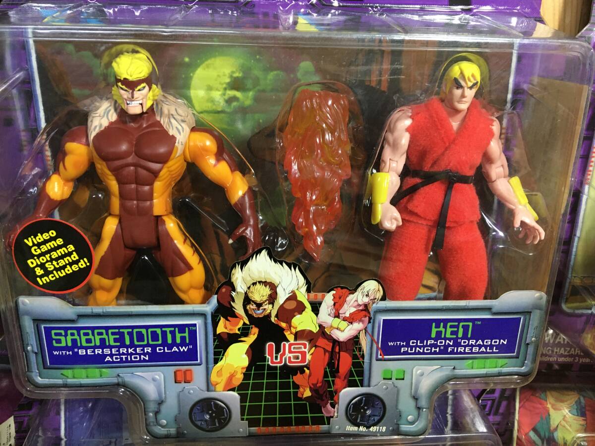 ☆X-MEN vs STREET FIGHTER フィギュア 5種 12体 6セット ☆X-MEN vs STREET FIGHTER フィギュア 5種 12体 6セット