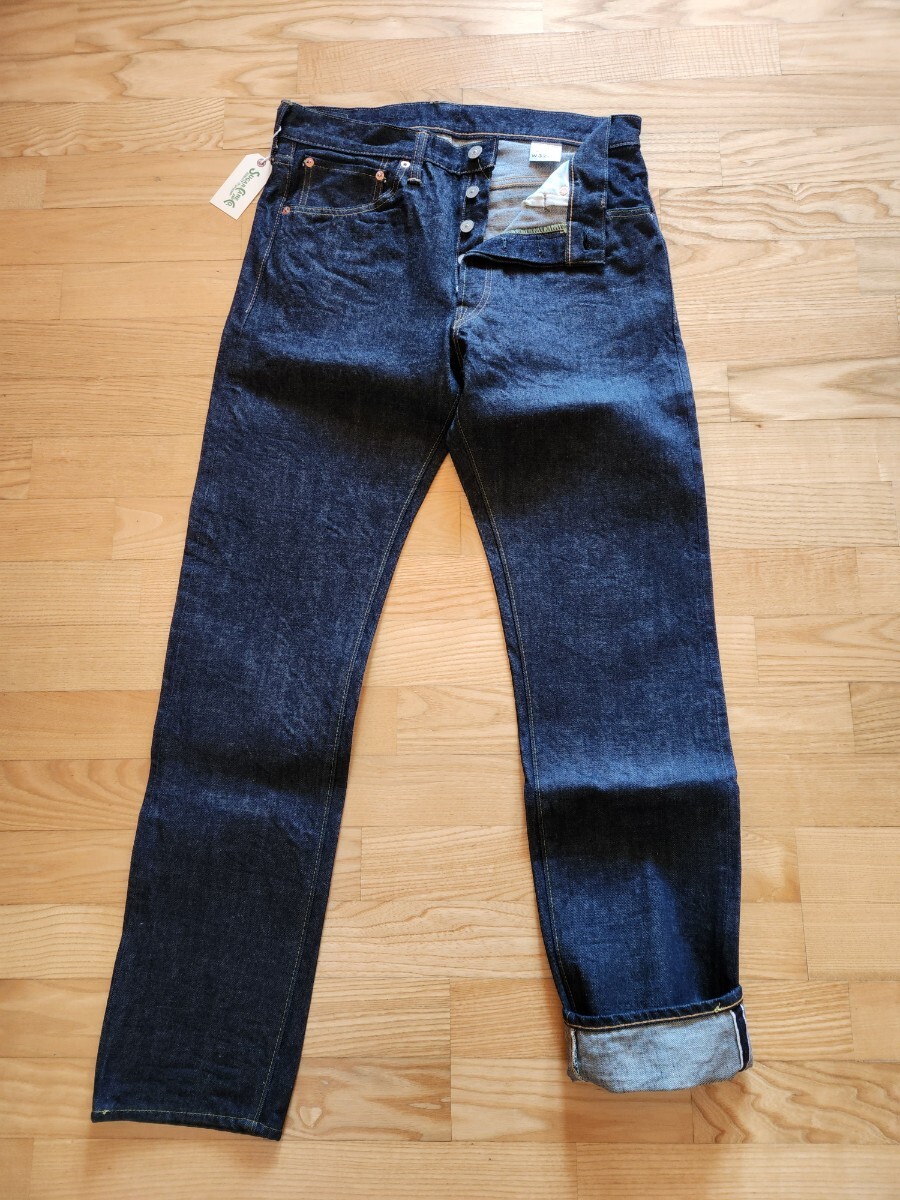 新作　送料込★東洋 SUGAR CANE シュガーケーン　SC42021A L-32 2021MODEL DENIM （SLIM TAPERED）14.25oz スリムテーパード　32_画像6