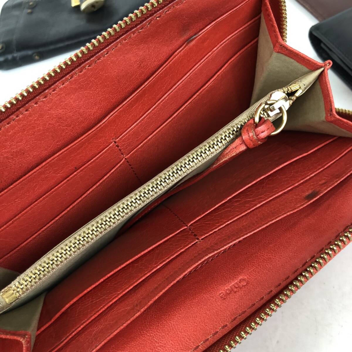 1円 まとめ売り miumiu Cartier COACH CELINE ミュウミュウ カルティエ コーチ セリーヌ 等 ブランド 財布 小物 35点 大量 ブランド _画像7