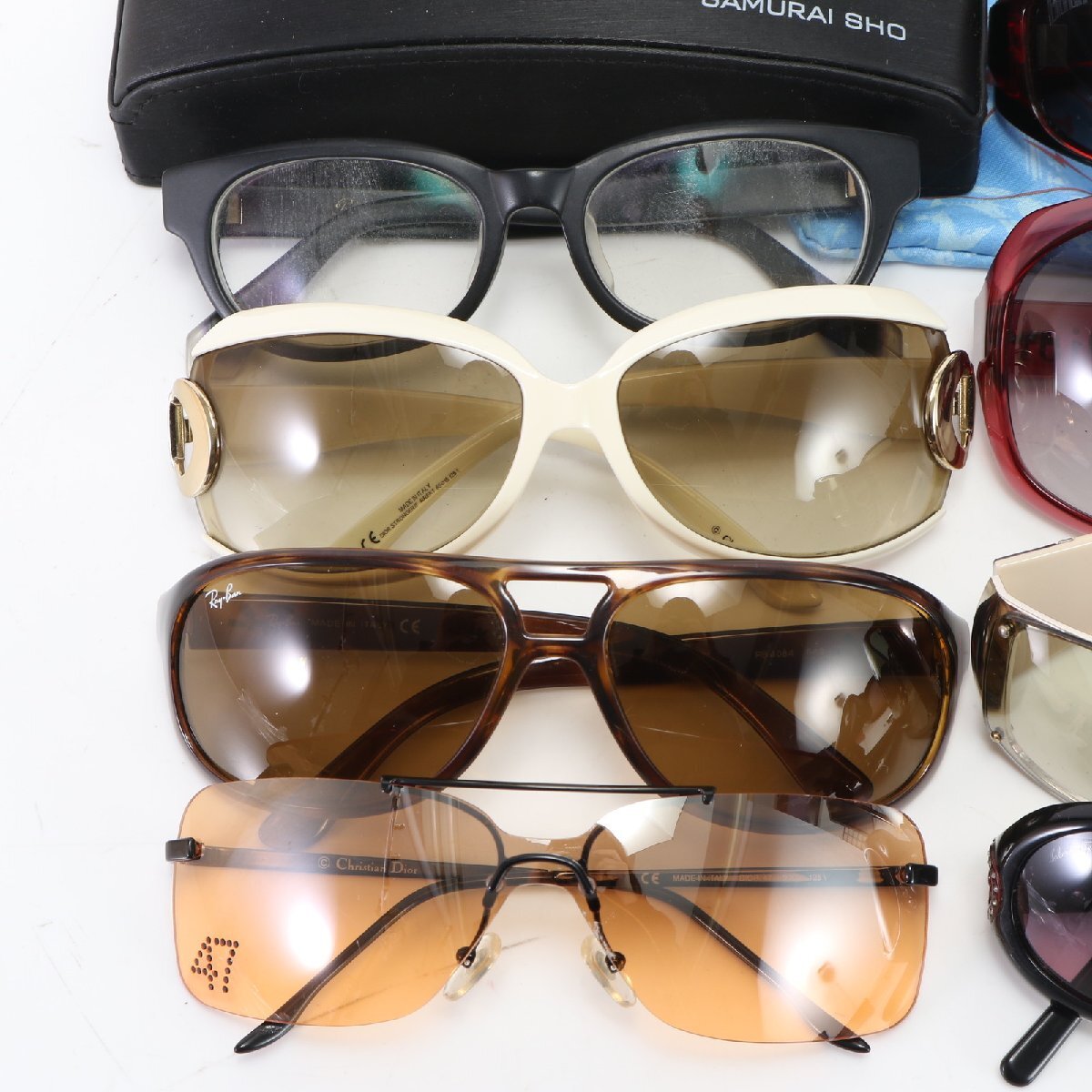 ■ディオール レイバン など まとめ 8点 セット■サングラス ケース メガネ 眼鏡 アイウェア アクセサリー メンズ レディース EFE R5-8_画像4