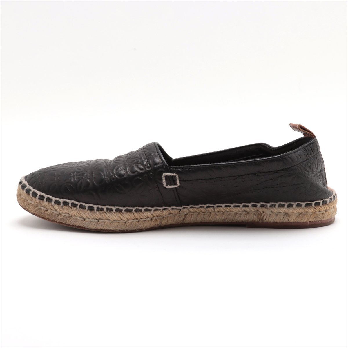 #1 jpy # Loewe # hole gram repeat espadrille 43 28.5cm corresponding leather slip-on shoes shoes flat shoes sandals men's EEM Y8-5