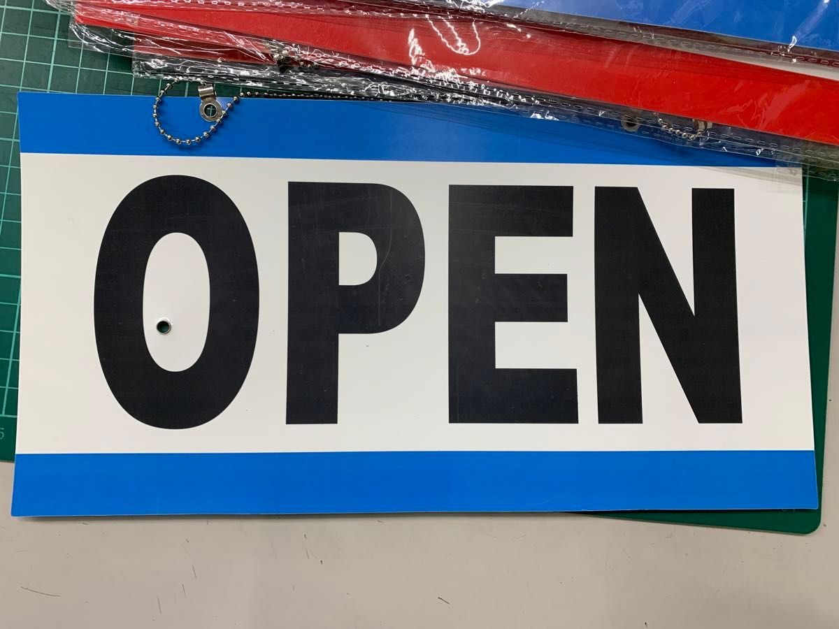 OPEN CLOSED　サイン　プレート open　オープン　クローズド　クローズ　店舗　ショップ　ボード　開店　閉店　送料無料