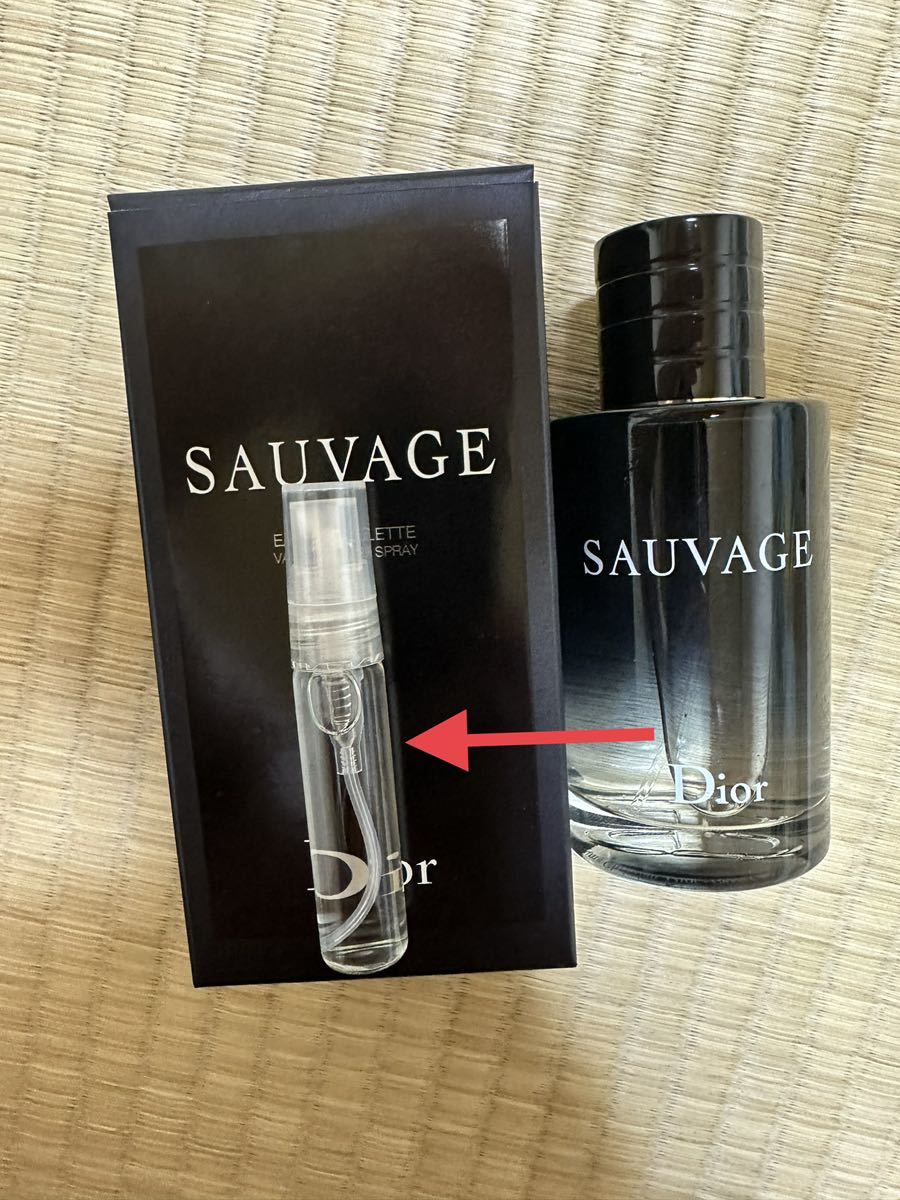 DIOR SAUVAGE EDT ソヴァージュ オトードトワレ 5ML 香水の画像2
