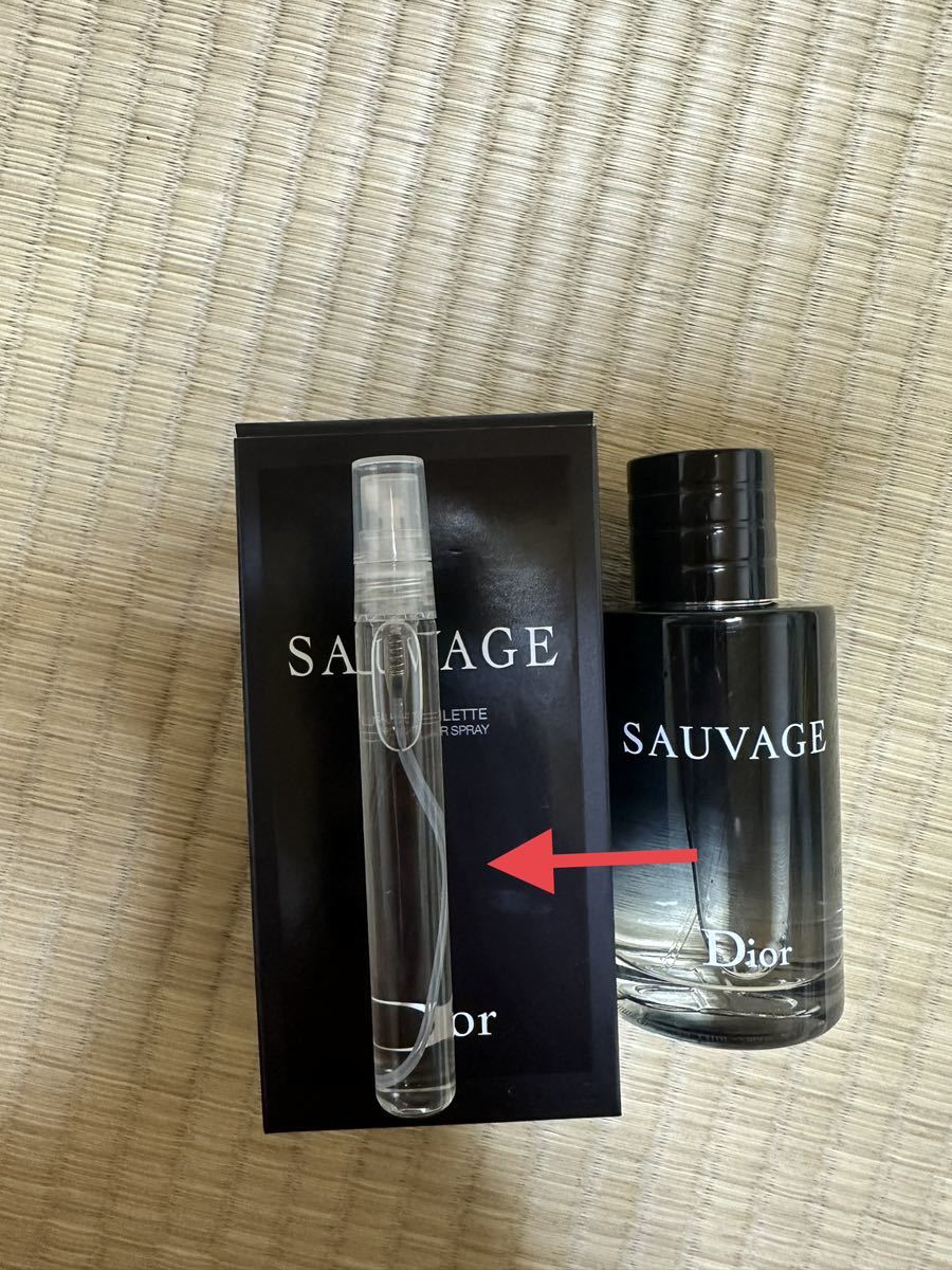 DIOR SAUVAGE EDT ソヴァージュ オトードトワレ 10ML 香水の画像2