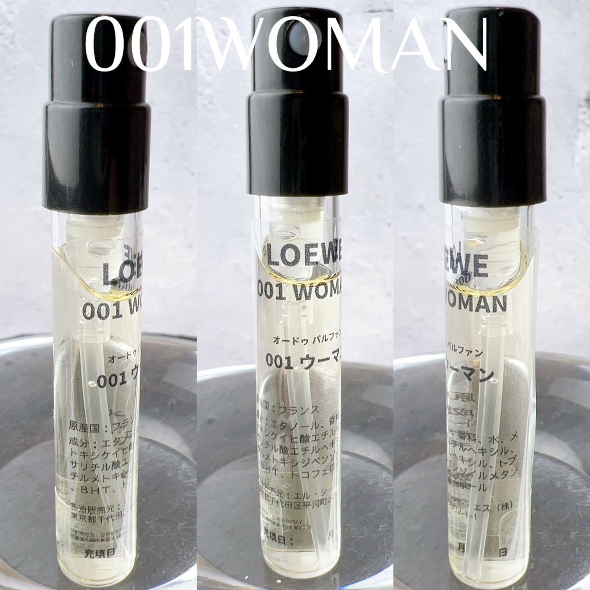 LOEWE001 MAN WOMAN 2ml2本 ロエベ カップルセットの画像3