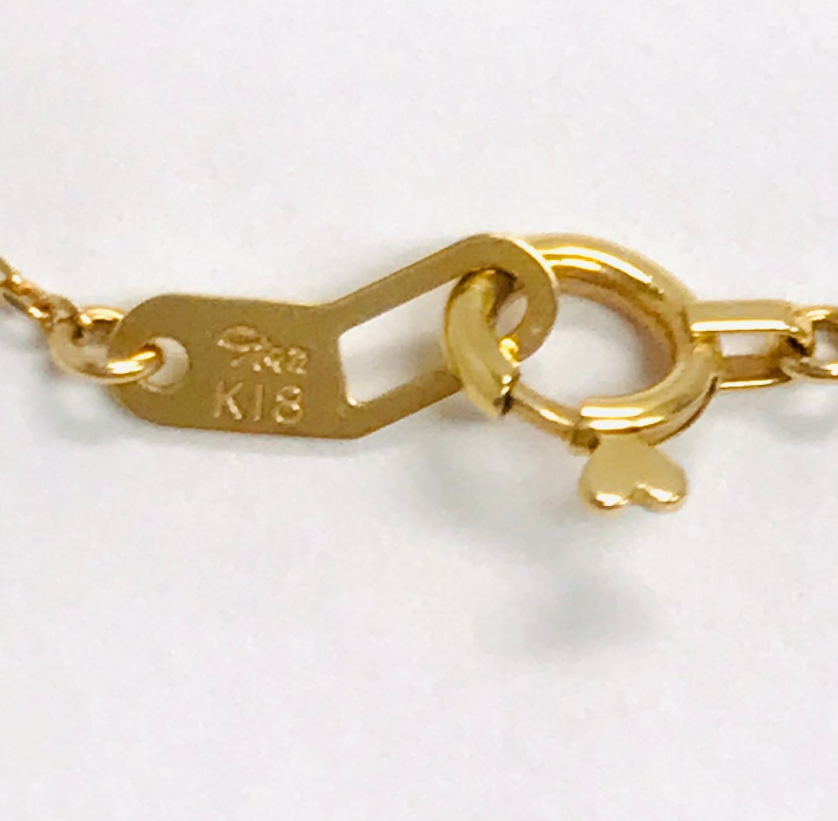 K10 Gold JR Logo Star Jewelry D0.01 necklace qoj.YXE02