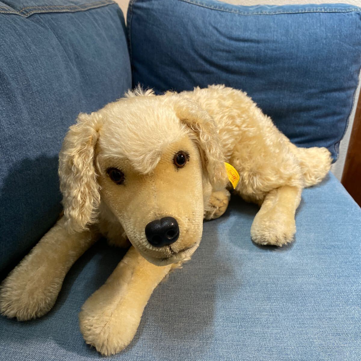 レア シュタイフ ゴールデンレトリバー ハッソ Steiff Golden レア シュタイフ ゴールデンレトリバー ハッソ Steiff Golden