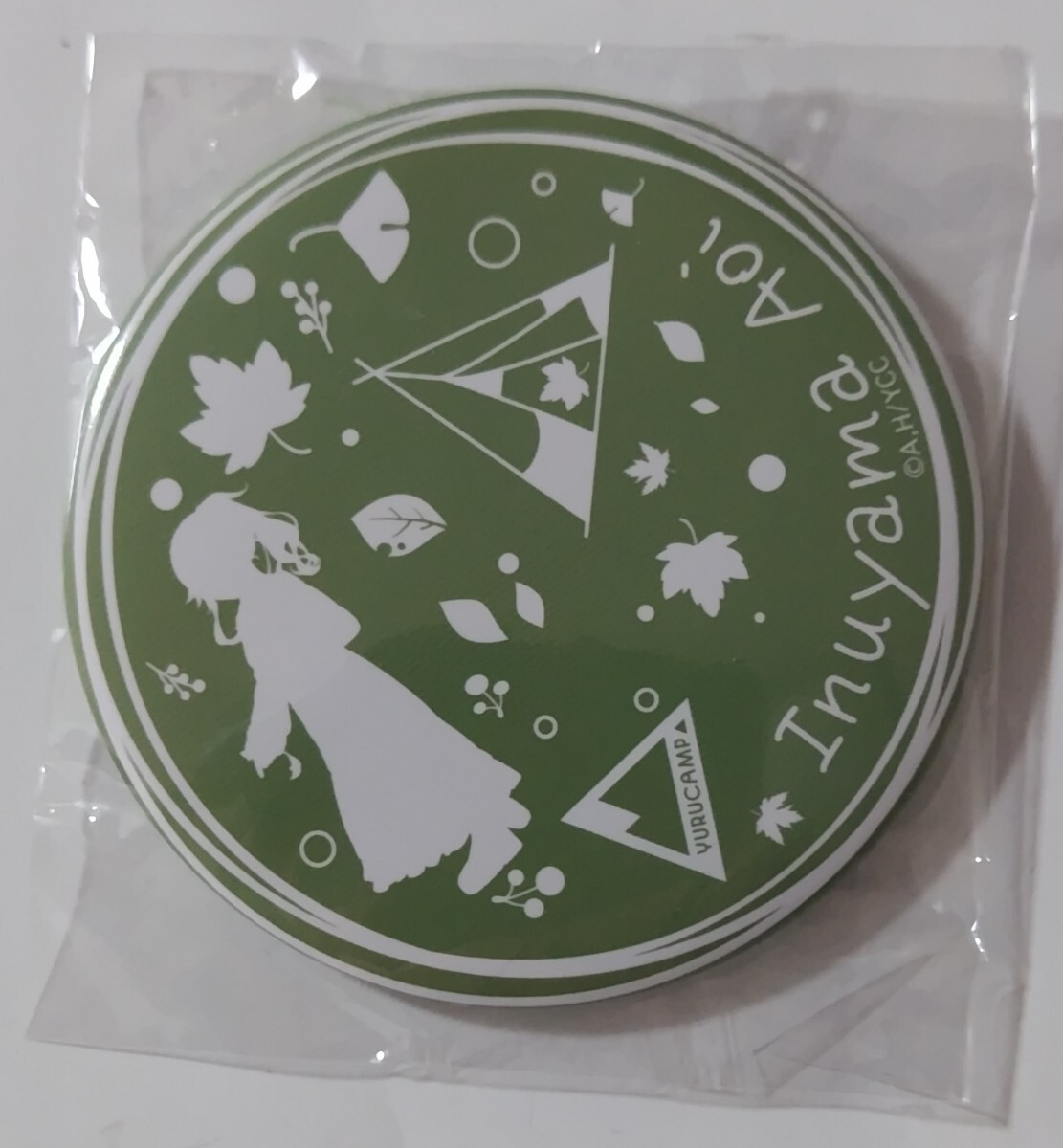 yu. can ^ Dream can badge maple & pond smelt art * can badge * dog mountain .../ Silhouette 