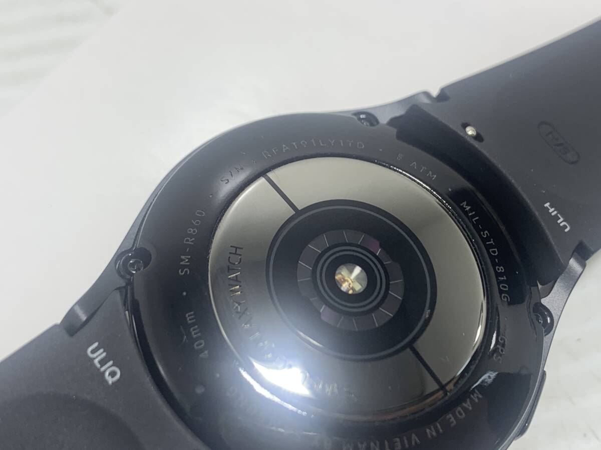 7067◆SAMSUNG　Galaxy　Watch4　SM-R860　40ｍｍ　スマートウォッチ　保管品　写真追加あり◆C2_画像7