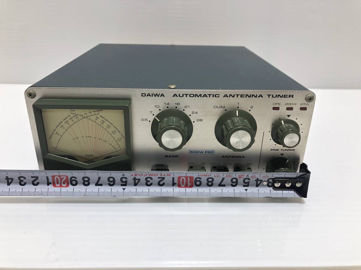 170188◆DAIWA CNA-1001 3.5～30MHz AUTOMATIC ANTENNA TUNER 500W PEP オートアンテナチューナー 写真追加あり◆B1の画像9