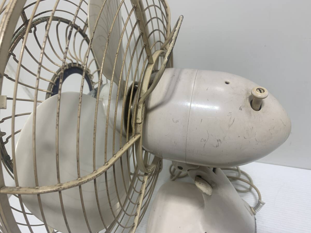 190210◆MITSUBISHI　A.C.ELECTRIC FAN　扇風機　30ｃｍ　DM-12GD　昭和レトロ　細目標準扇　写真追加あり◆M