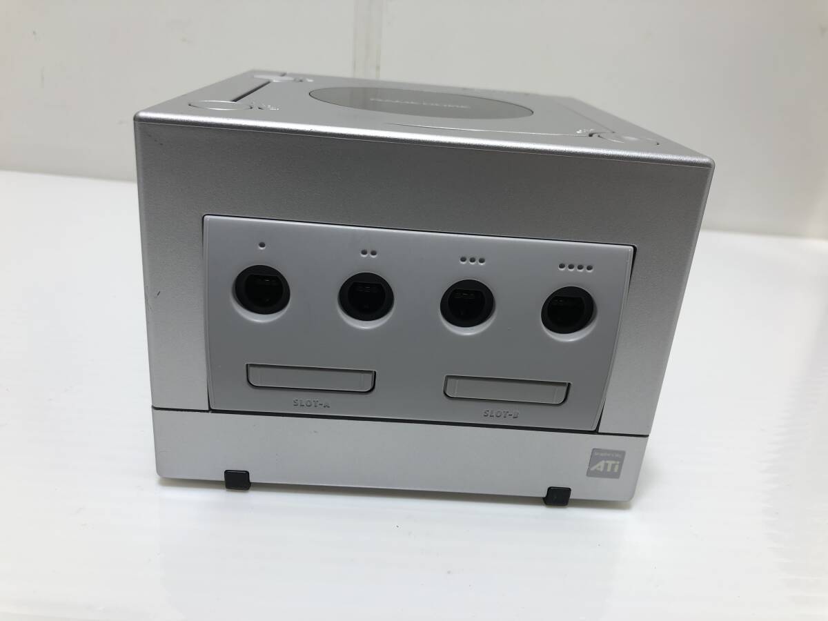 240287◆NINTENDO GAME CUBE ゲームキューブ DOL-001 メモリーキング 251 シルバー【写真追加あり】◆A2の画像2