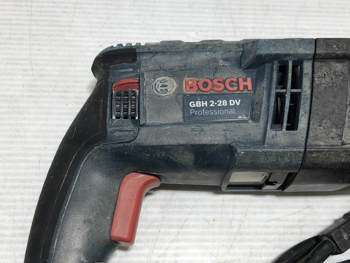 240290◆BOSCH GBH 2-28 DV ボッシュ 電動工具 ハンマドリル ケースあり 写真追加あり◆E2の画像7