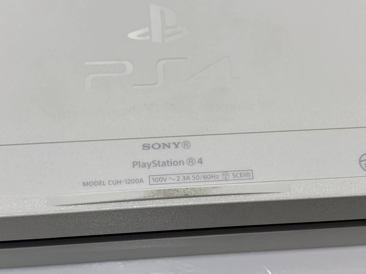 280319◆SONY　Playstation4　PS4　ホワイト　CUH-1200A　ワイヤレスコントローラー　初期化済み　写真追加あり◆A2_画像5