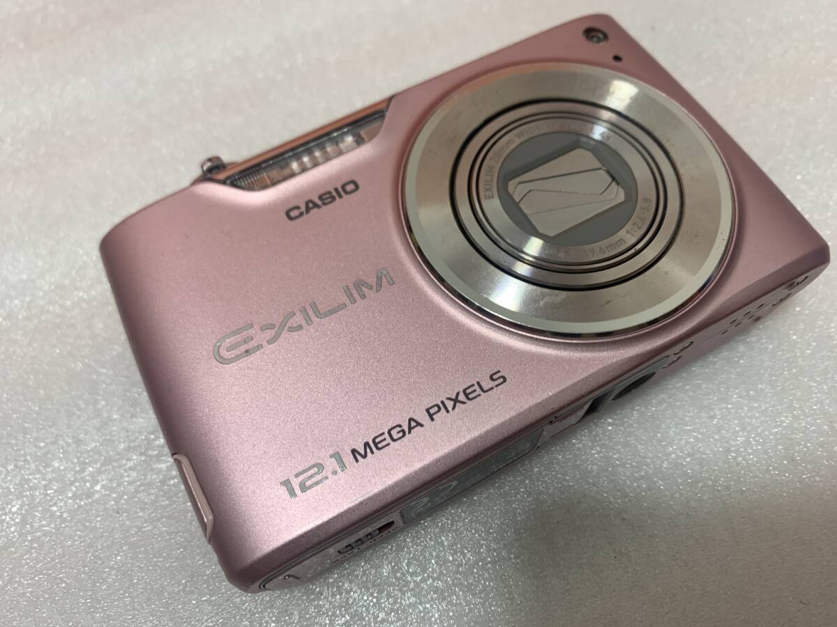 170176◇CASIO EXILIM EX-Z450 コンパクトデジタルカメラ 12.1 MEGA PIXELS ピンク 動作未確認 写真追加あり◇C1の画像3