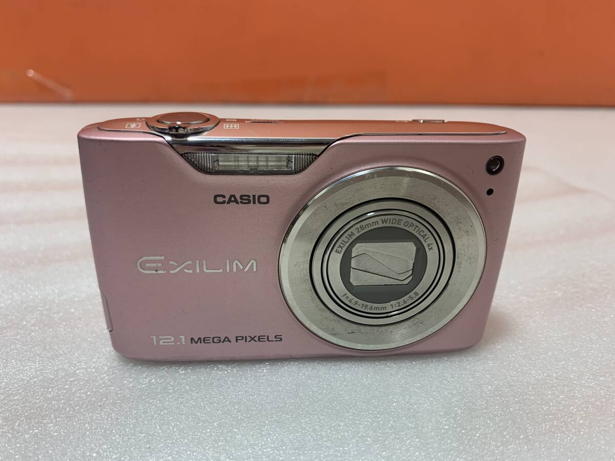 170176◇CASIO EXILIM EX-Z450 コンパクトデジタルカメラ 12.1 MEGA PIXELS ピンク 動作未確認 写真追加あり◇C1の画像1