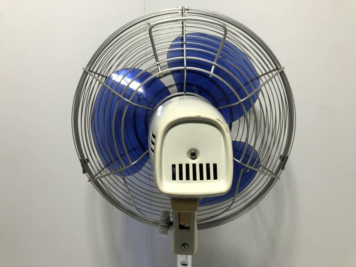 6028◆MITSUBISHI ELECTRIC　Living Fan　R30-W　6型　扇風機　昭和レトロ　三菱扇風機　30ｃｍ　エースお座敷扇　写真追加あり◆_画像7