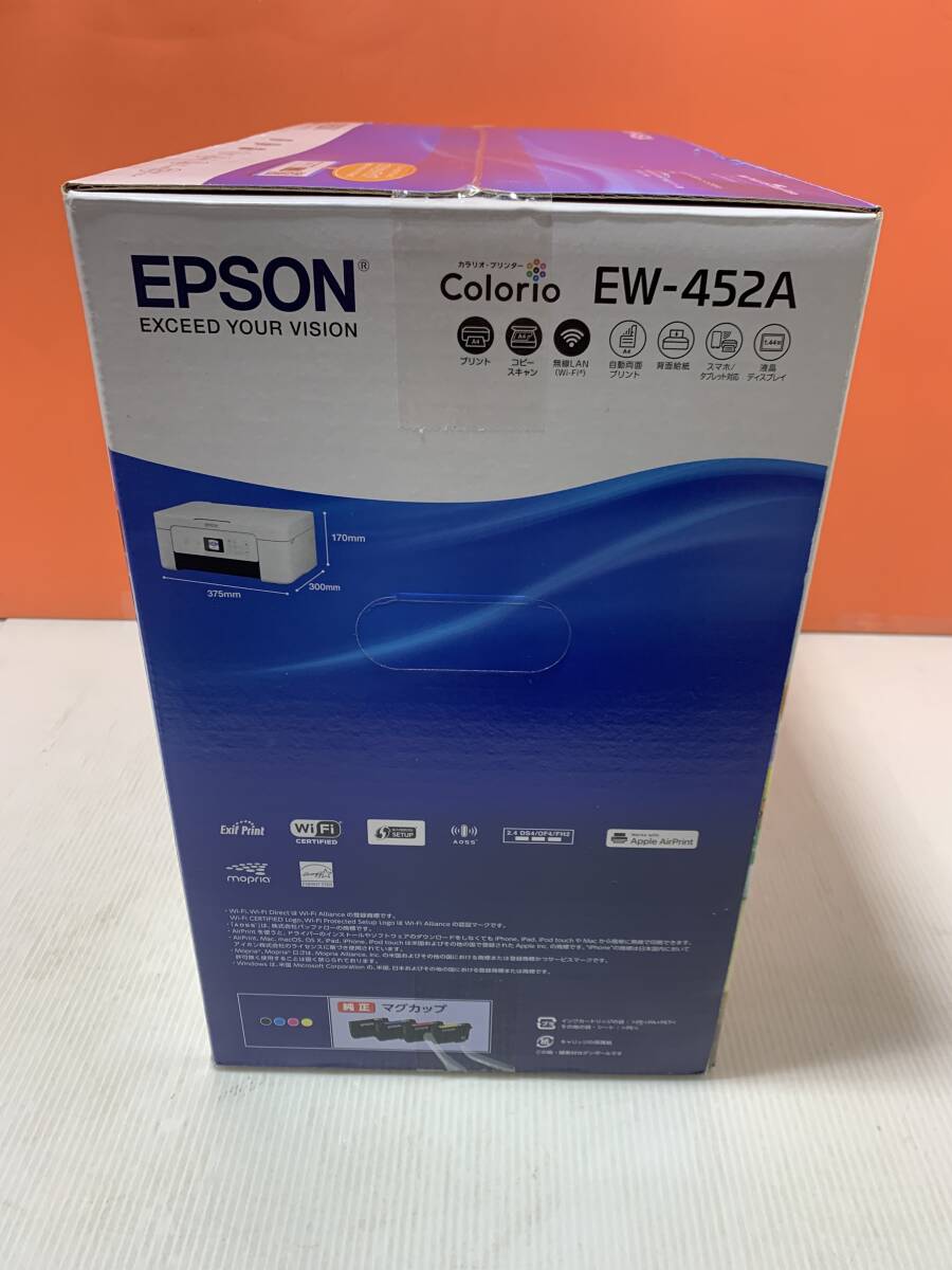 11087◆【未開封】EPSON EW-452A colorio カラリオ プリンター エプソン インクジェット複合機 写真追加有◆Mの画像8