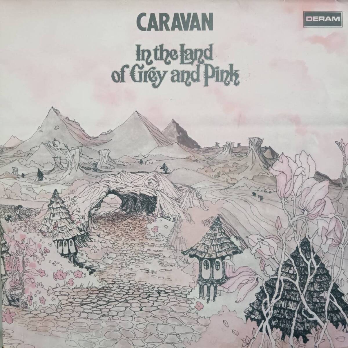 英(蘭)DERAMLP！UKカット！Caravan / In The Land Of Grey And Pink 1971年作の80's盤 SDL-1 キャラバン グレイとピンクの地 カンタベリーの画像1