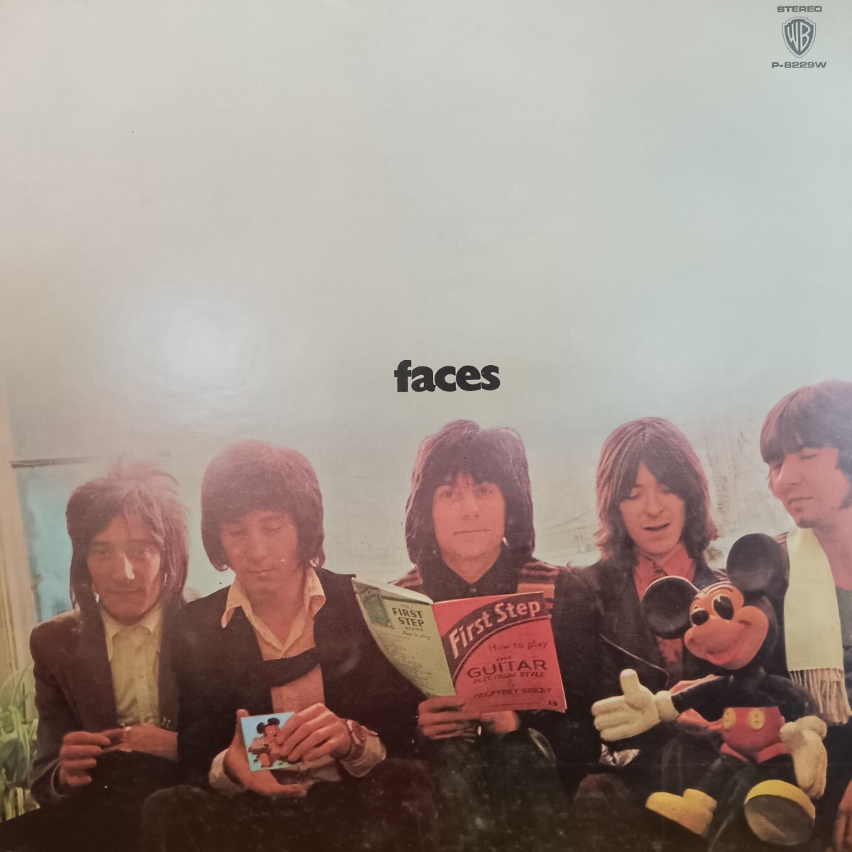日本Warner盤LP 初回 緑ラベル Faces / Fist Step 1972年 P-8229W Rod Stewart Small Ronnie Lane ロッド・スチュワート フェイセズ_画像1