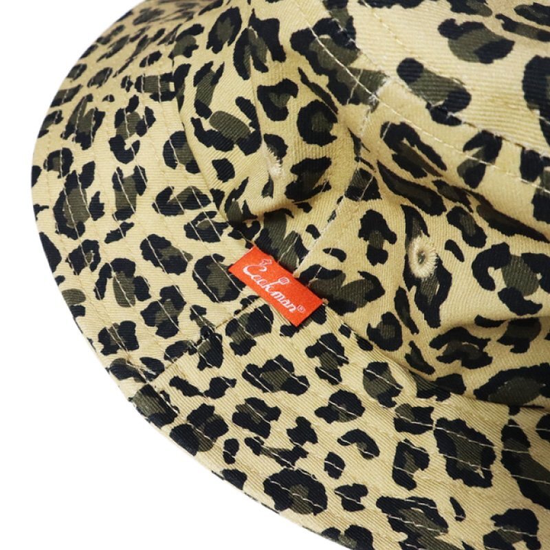 新品 Cookman クックマン Bucket Hat Leopard ハット バケットハット 豹柄 ヒョウ柄 レオパード アニマル柄 L（頭周り60cm）_画像4