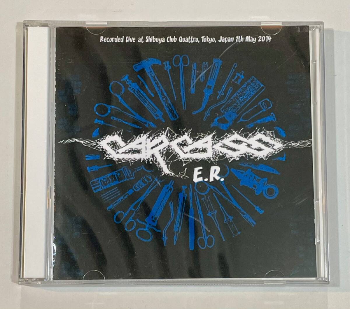 [2CD-R] Carcass E.R. [Live at Shibuya Club Quattro, Tokyo, Japan 7th May 2014] カーカス ビル・スティアー Bill Steerの画像1