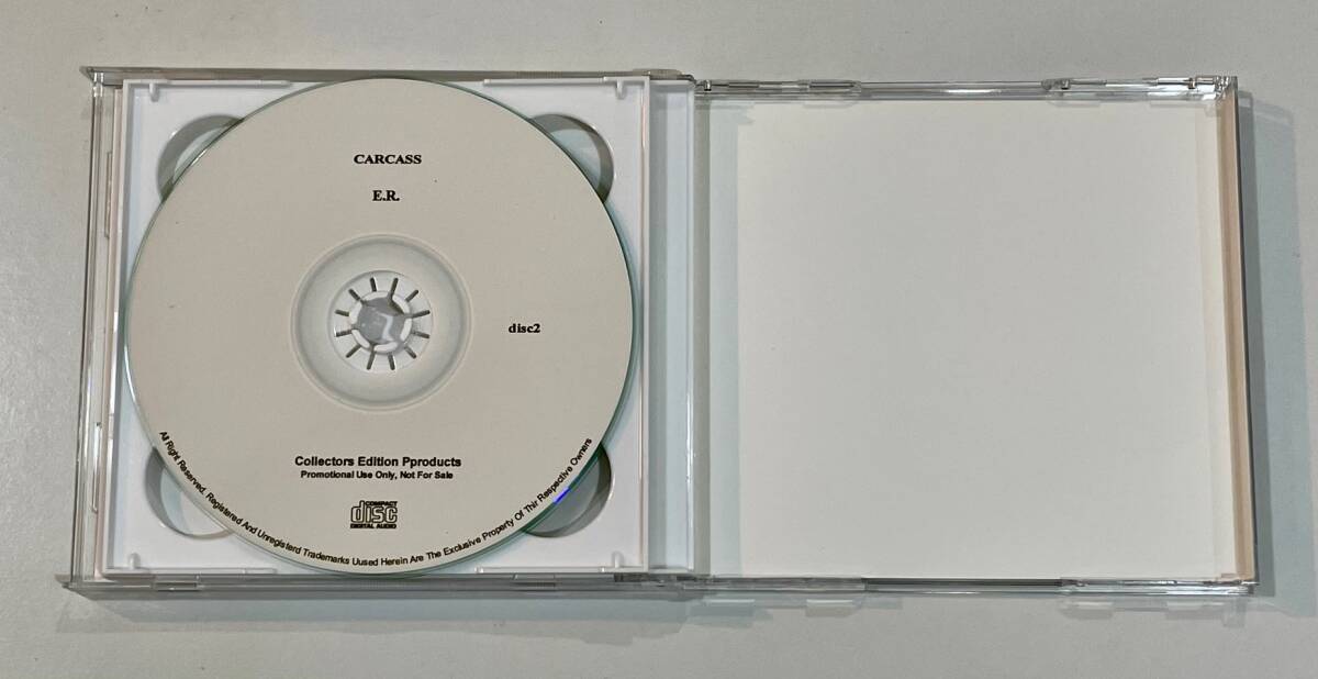[2CD-R] Carcass E.R. [Live at Shibuya Club Quattro, Tokyo, Japan 7th May 2014] カーカス ビル・スティアー Bill Steerの画像4