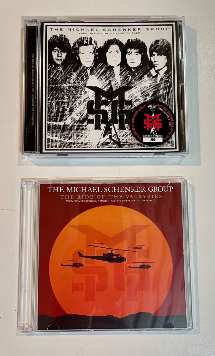 [プレスCD+CD-R] Michael Schenker Group / MSG Tape One Studios Cassette Tape THE RIDE OF THE VALKYRIES Cozy Powell シェンカーの画像1