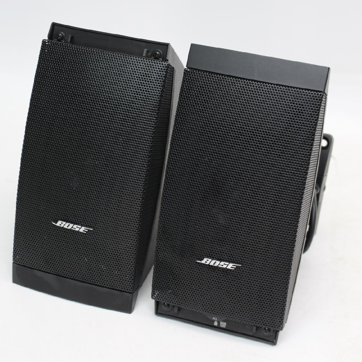 251)BOSE DS16S スピーカー ペア２本 黒色 ブラック カバー欠品_画像1