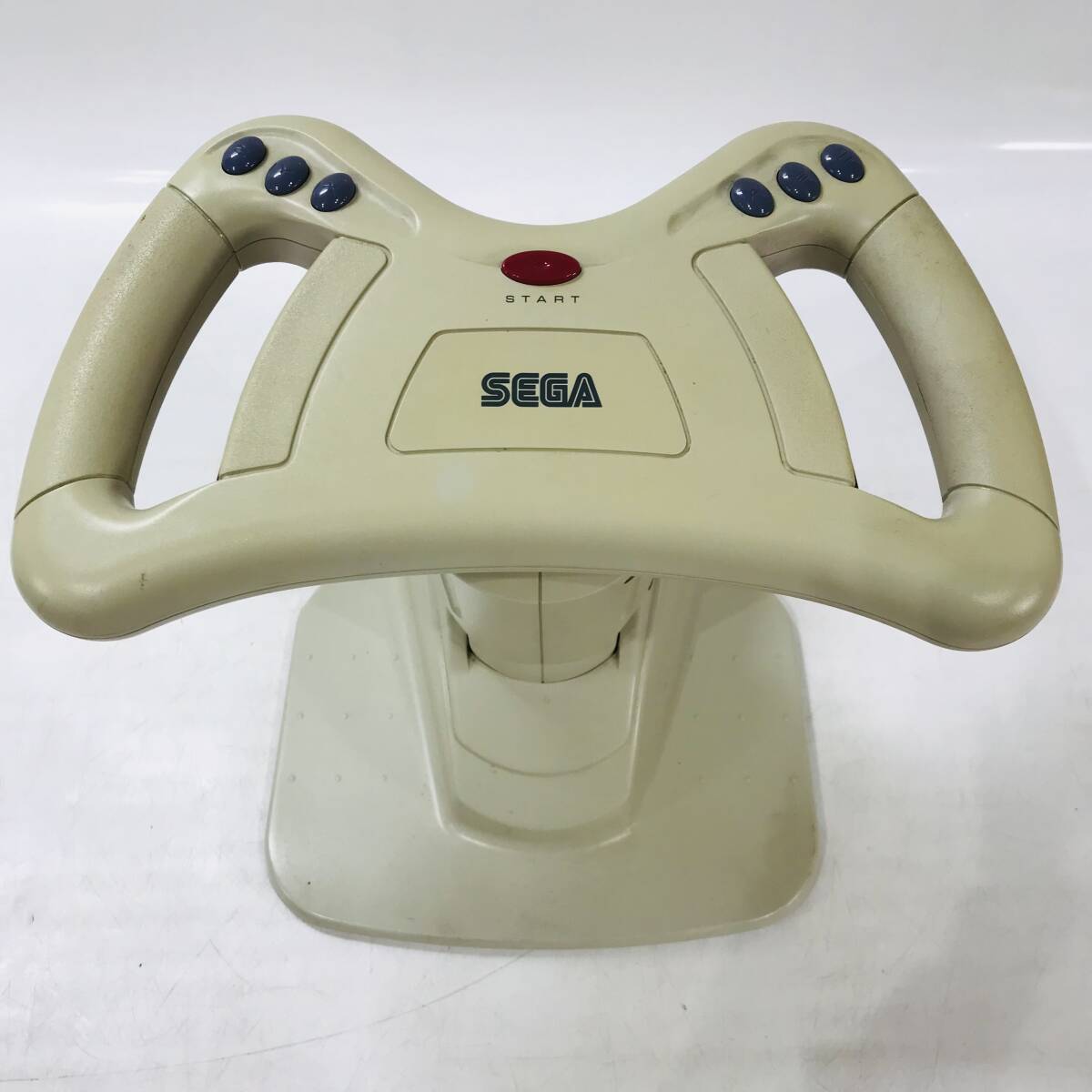 NA6070 セガサターン 本体通電〇 HST-3220 レーシングコントローラー HSS-0141 バーチャガン HSS-0152 SEGA 箱/取説付き ゲーム機 検K の画像4