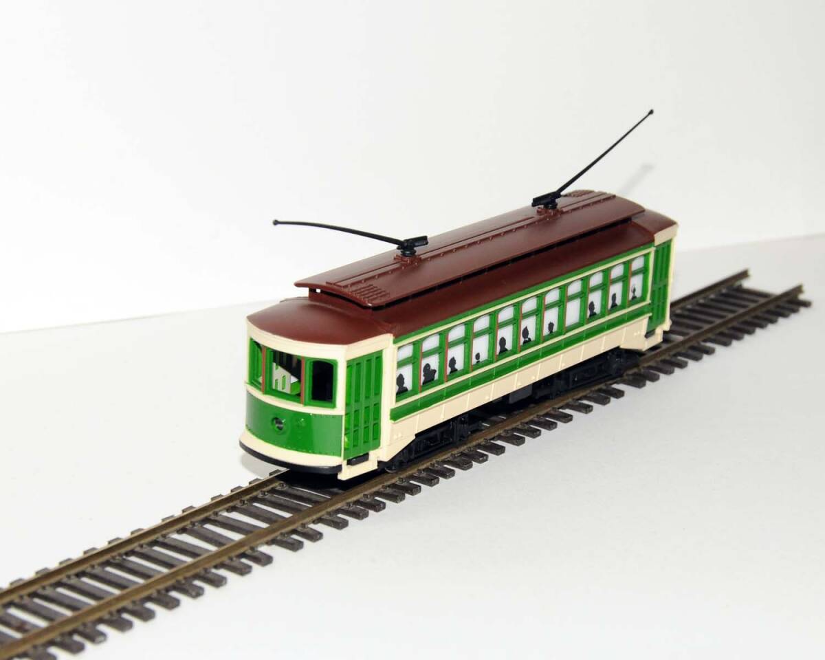 ＨＯゲージ バックマン BACHMANN ブリルトロリーBRILL TROLEY Motorized Trolley Car with operating lights MADE IN CHINA 元箱付の画像5