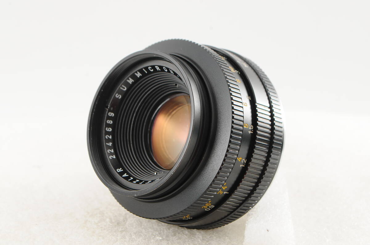 ★極美品★ Leica ライカ SUMMICRON-R ズミクロン 50mm F2 2カム LEITZ WETZLAR記載あり