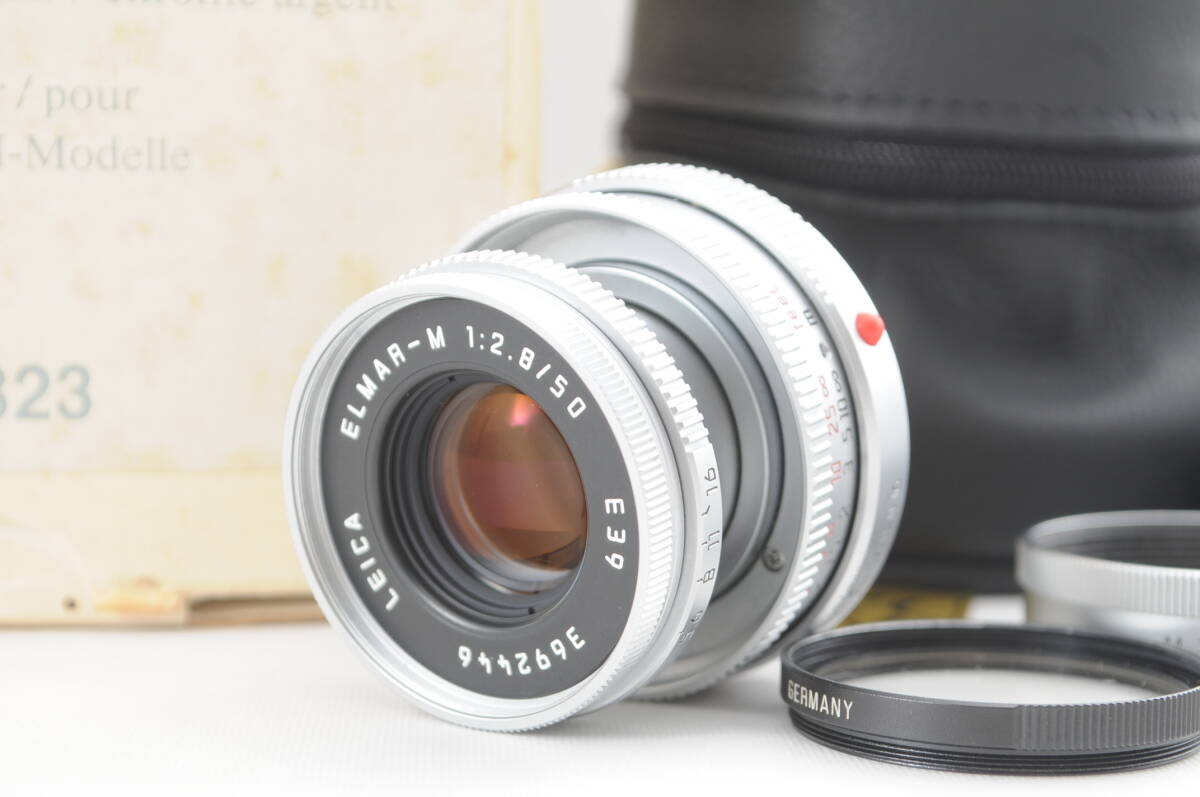 ★新品級★ Leica ライカ ELMAR-M 50mm F2.8 E39 Mマウント 箱付き