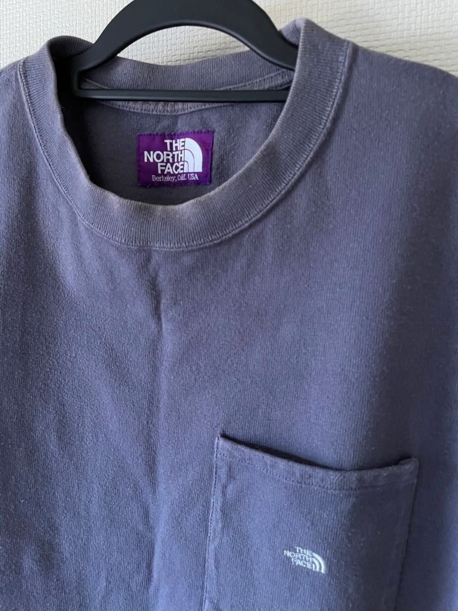 THE NORTH FACE PURPLE LABEL 8oz H/S Big Tee NT3760N ネイビー系 サイズS