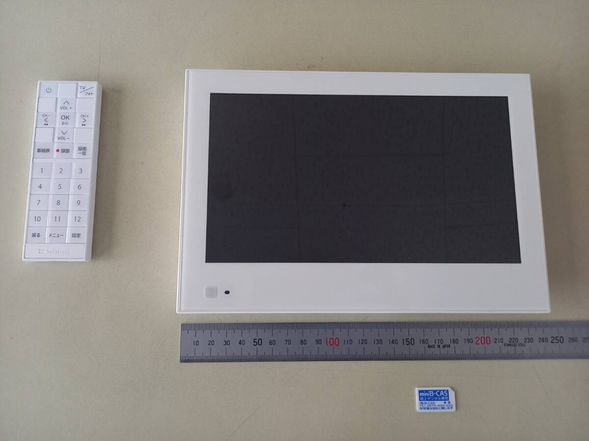 SoftBank PhotoVision TV 202HW ホワイト 【ジャンク】 Huawei フォトビジョンTVの画像3