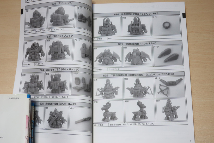 資料系 同人誌 塩ビ魂 Vol.7 SDガンダム本弾編 Part.2 2013年 ガシャポン戦士 ガン消し ガンケシの画像8