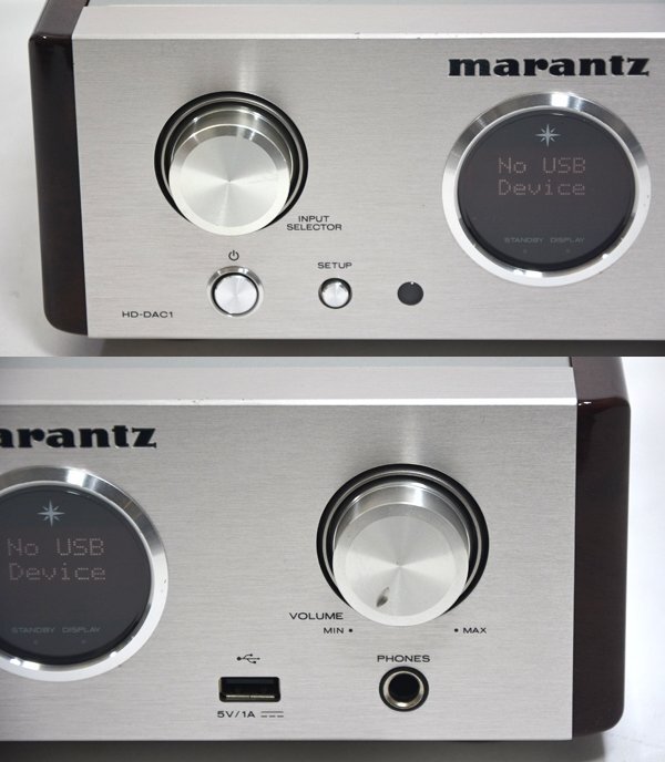 ★元箱、リモコン付！marantz マランツ HD-DAC1 USB-DAC/ヘッドホンアンプ 2016年製★の画像4