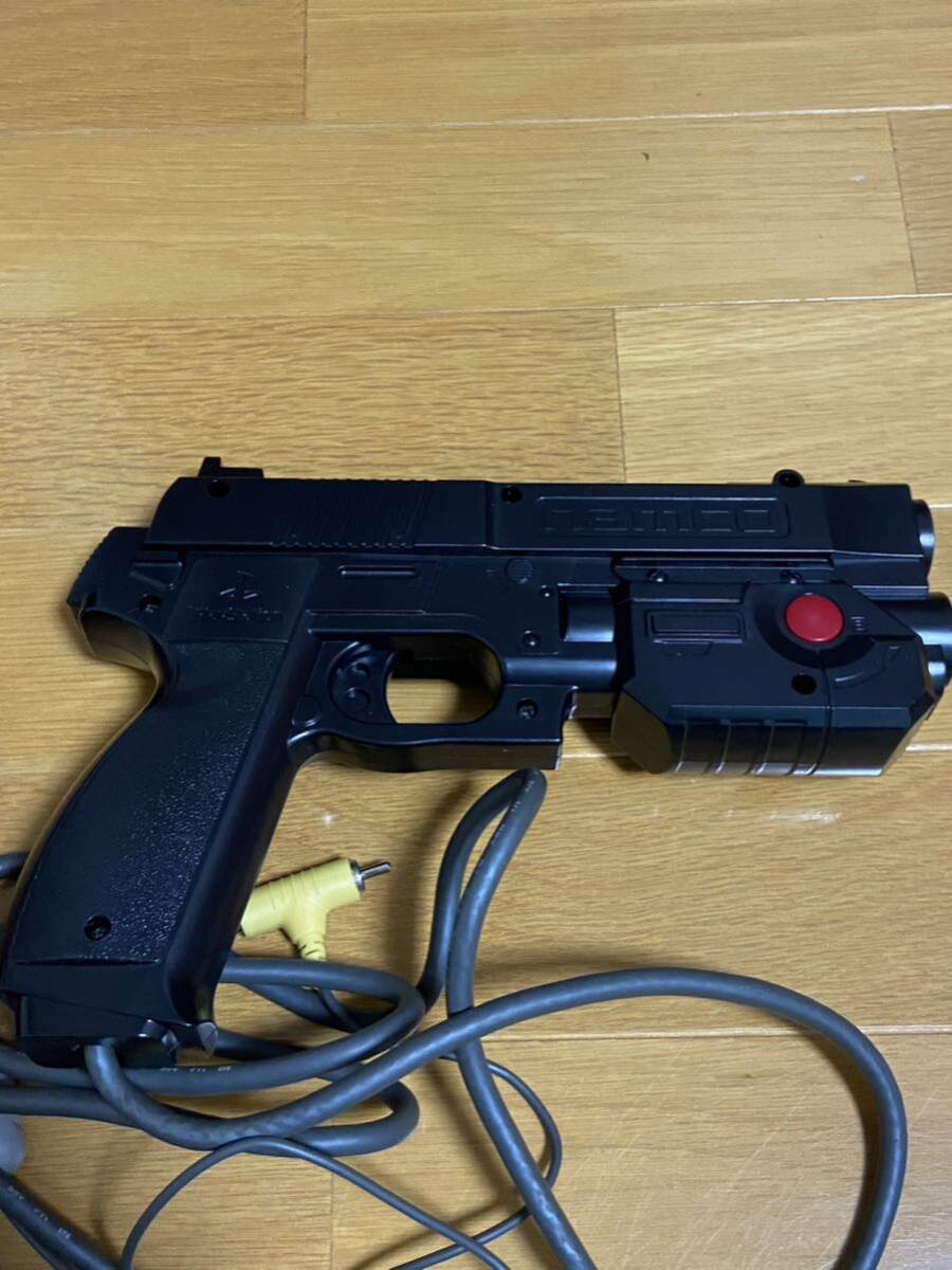 PS プレイステーション 銃型コントローラー ガンコン ナムコ_画像7