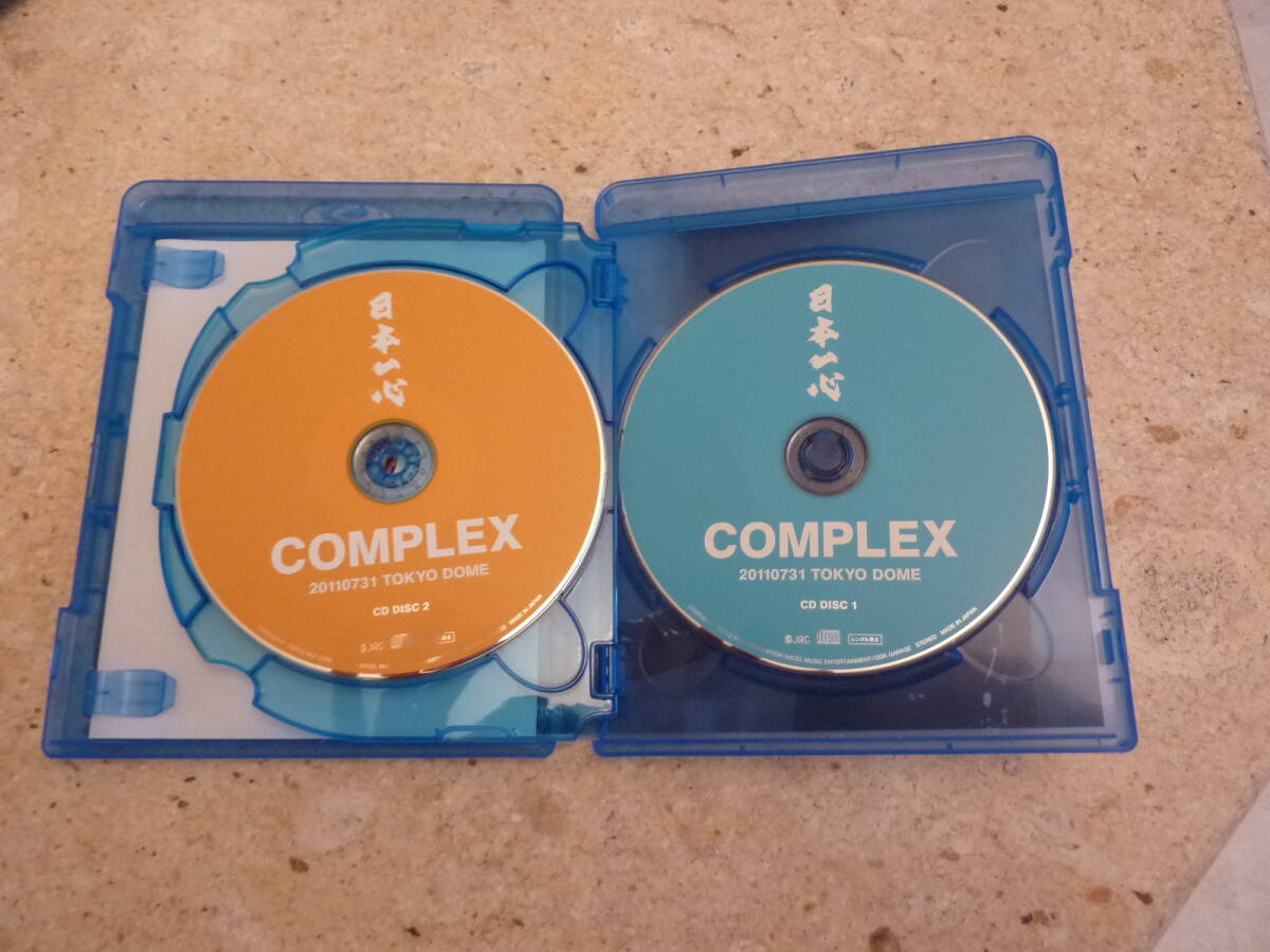 COMPLEX 日本一心 20110730Blu-Ray（ジャンク）&20110731CDの画像4