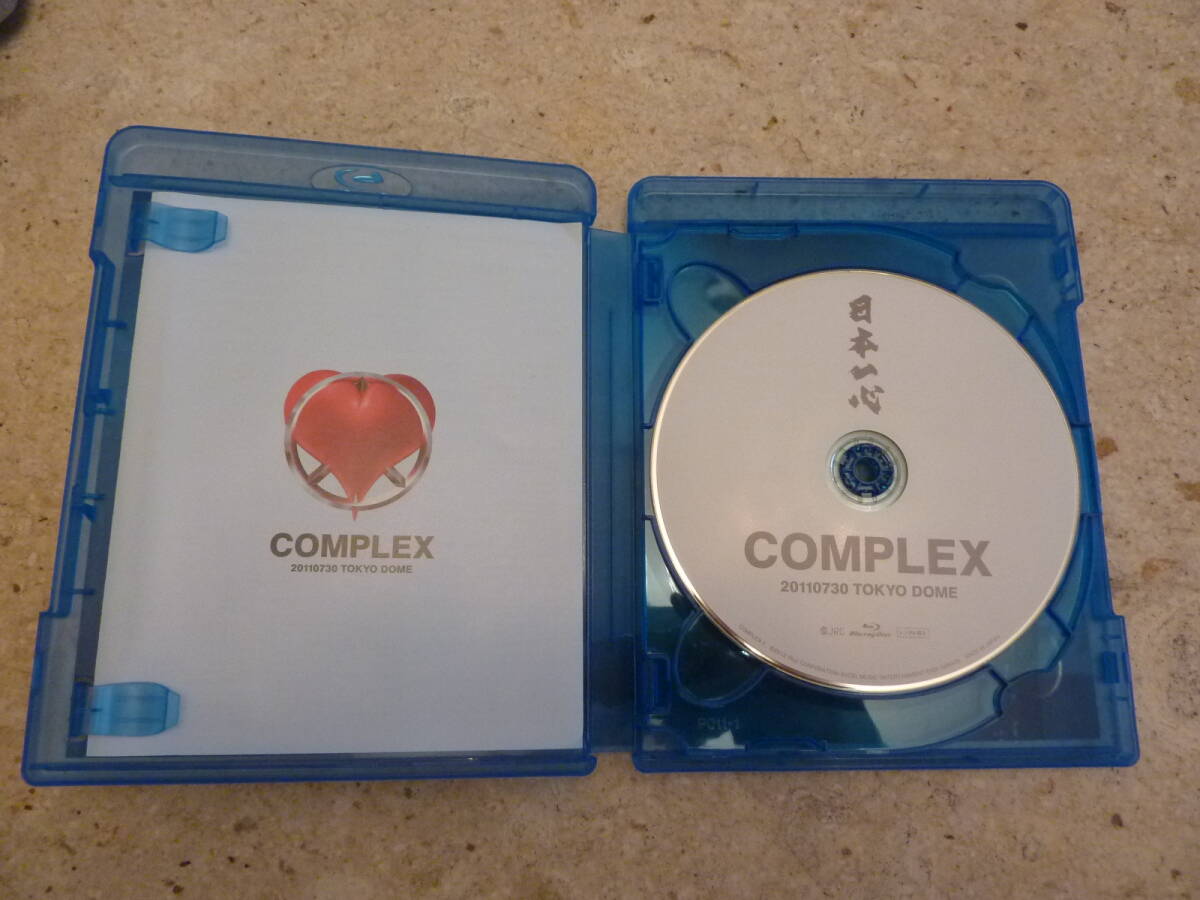 COMPLEX 日本一心 20110730Blu-Ray（ジャンク）&20110731CDの画像2