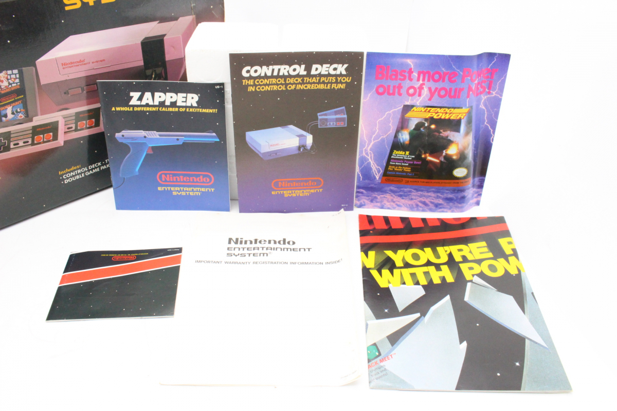 【ト石】 通電確認済 NES NINTENDO ENTERTAINMENT SYSTEM NES-001/004/005 ACTION SET 箱・取説付 海外版ファミコン 任天堂 ECZ01EWH24の画像4