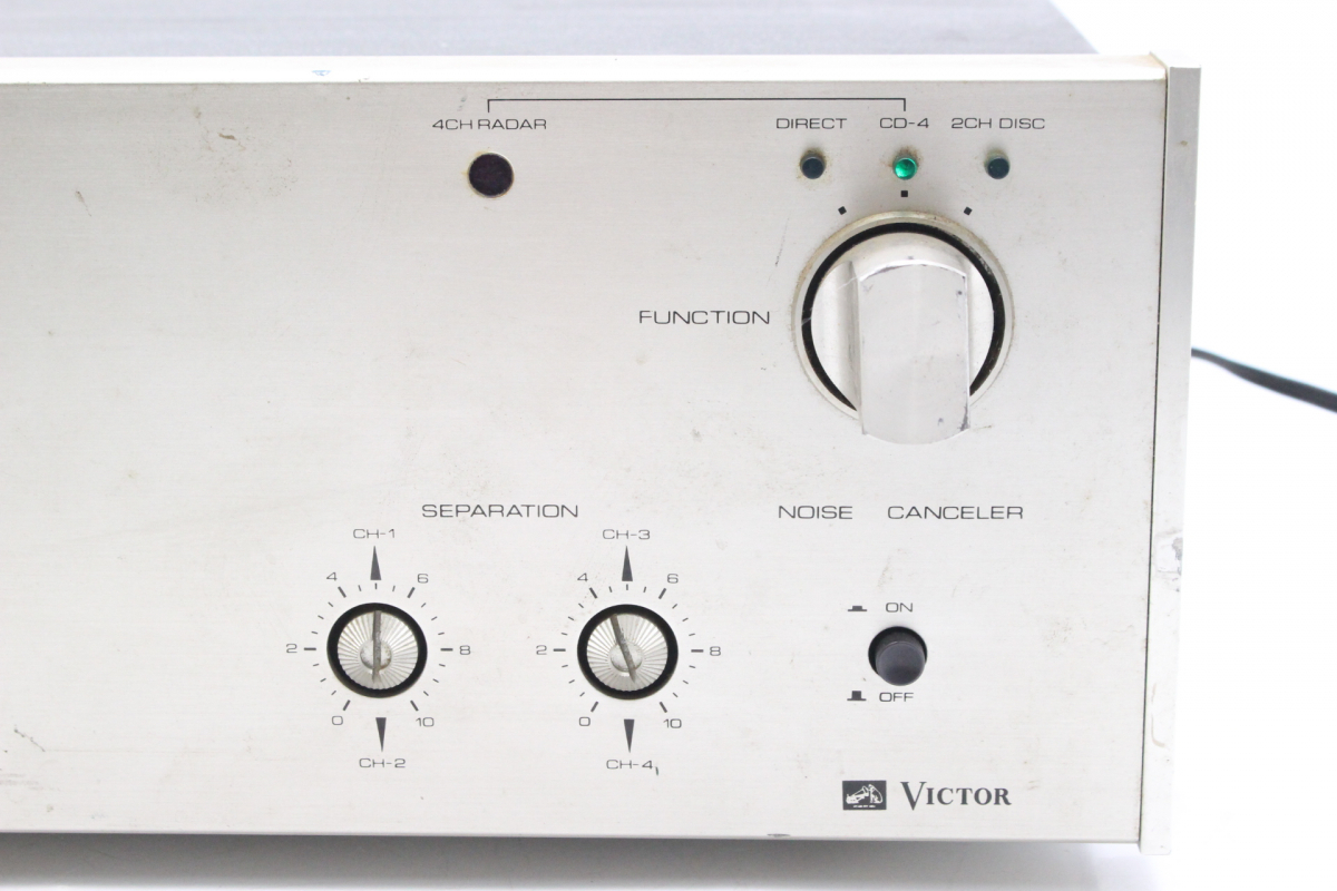 【ト石】 Victor ビクター CD4-1 CD-4 SYSTEM DISC DEMODULATOR 通電確認済み 部品取りなどに EAZ01EWH33の画像5